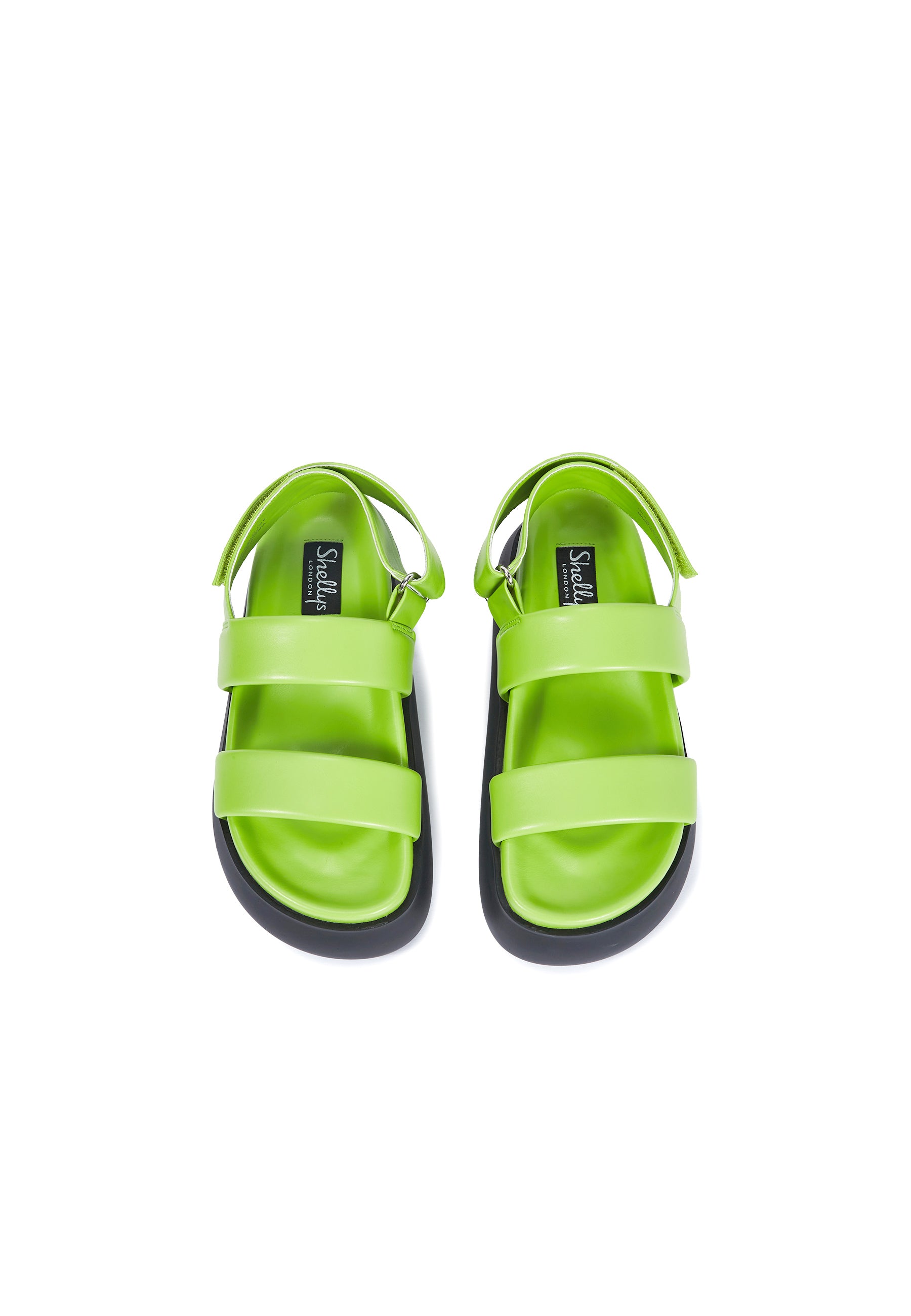 DOUBLE STRAP BUBBLE PLATFORM SANDAL