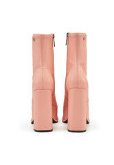 EDGE PLATFORM HEELED ANKLE BOOT